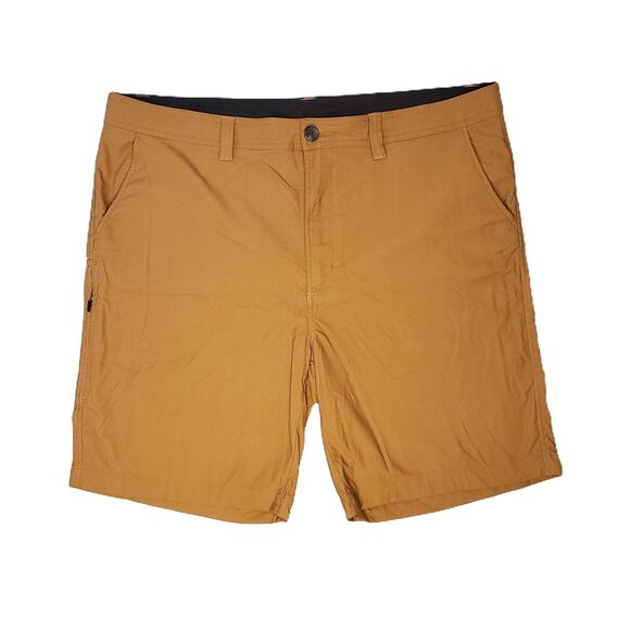 Prana Alameda Shorts Mens 40 Tan Khaki Re-zion Ripstop Hiking Outdoors Camping - Picture 1 of 7